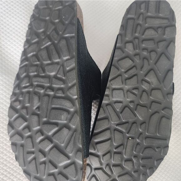 DUCCELLI Made in Italy Jaimee leather comfort lagenlook buckle Sandals - Picture 6 of 7